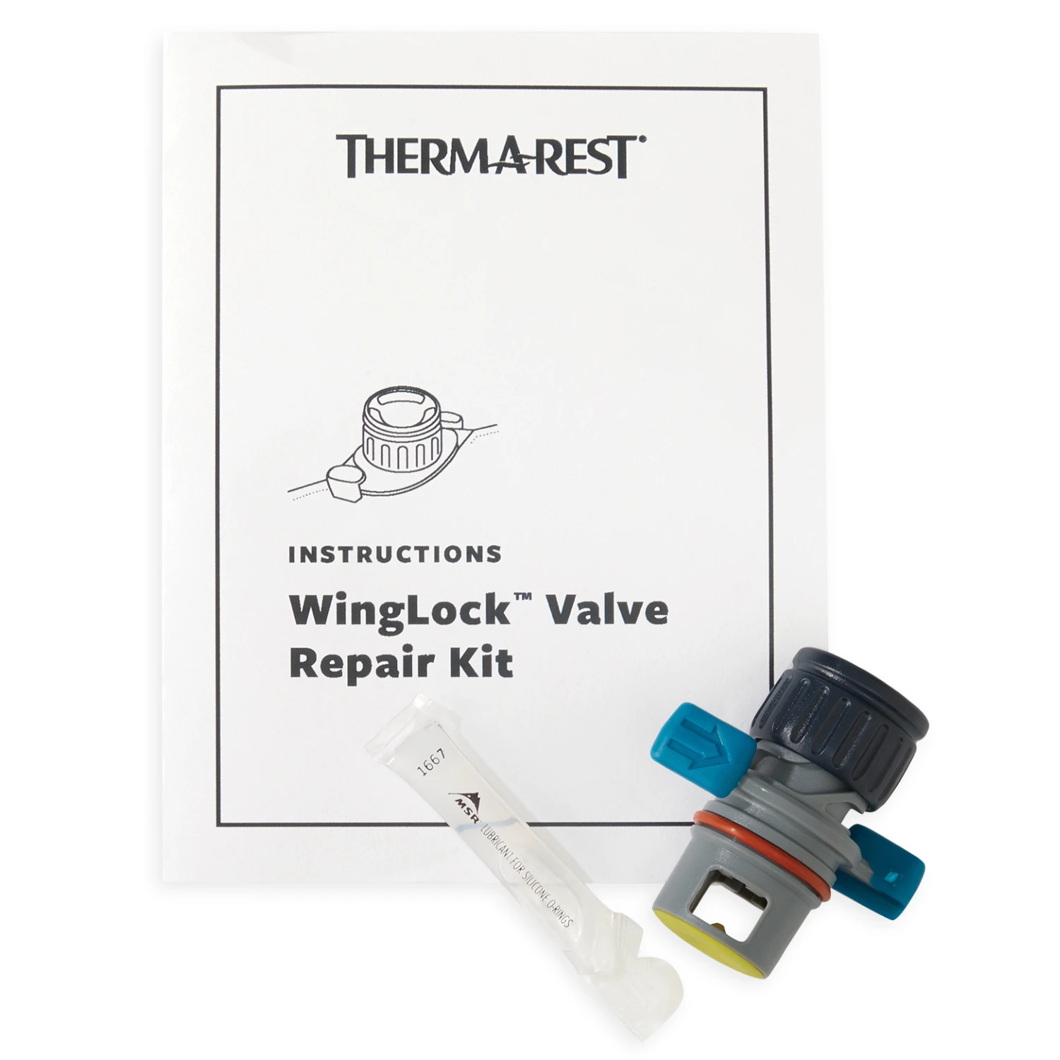 Therm-a-Rest Winglock Ventil-Reparaturkit 2 Therm-a-Rest Winglock Ventil-Reparaturkit
