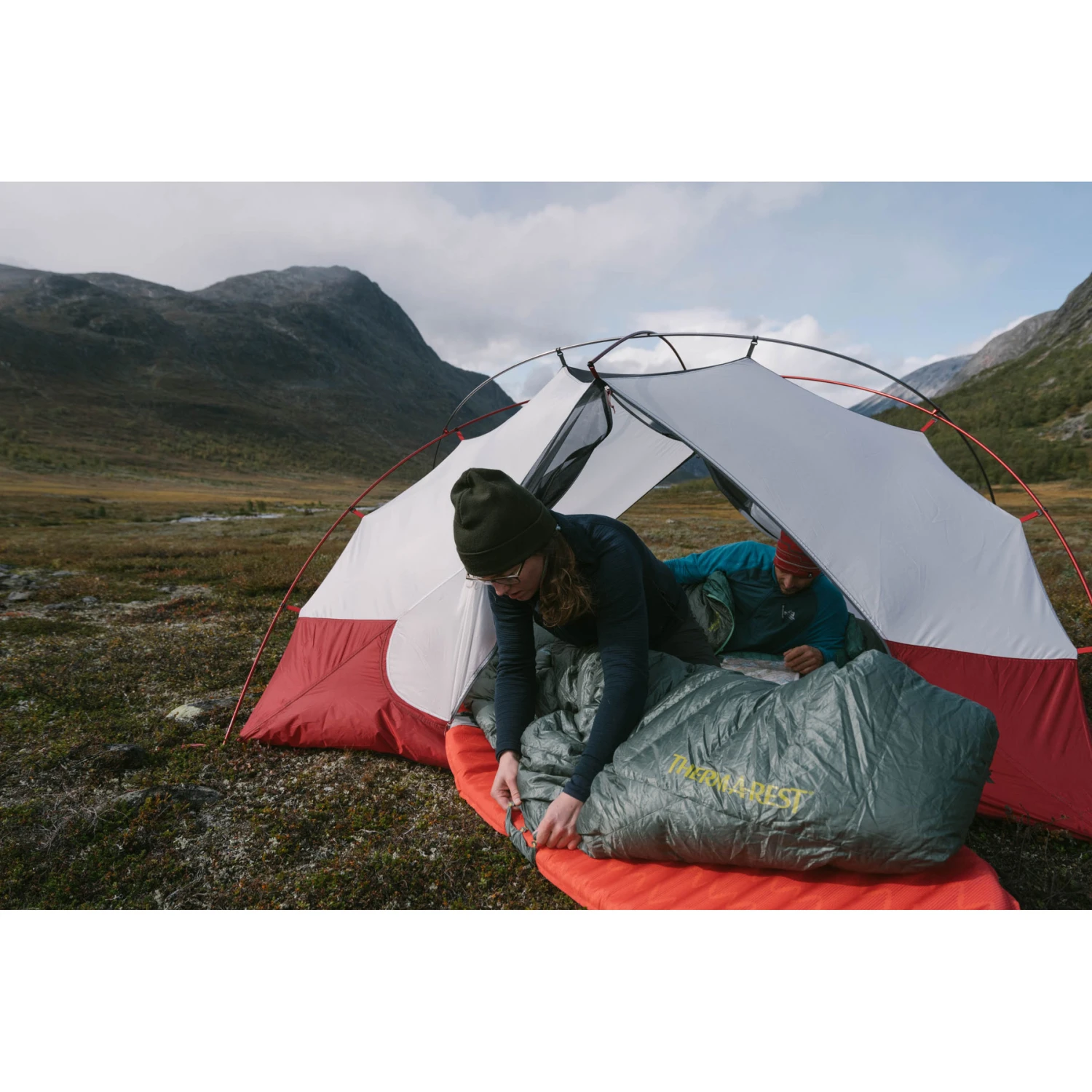 Therm-a-Rest Questar 20F/-6C R Daunenschlafsack - Balsam 12 Therm-a-Rest Questar 20F/-6C R Daunenschlafsack - Balsam – Bild 10