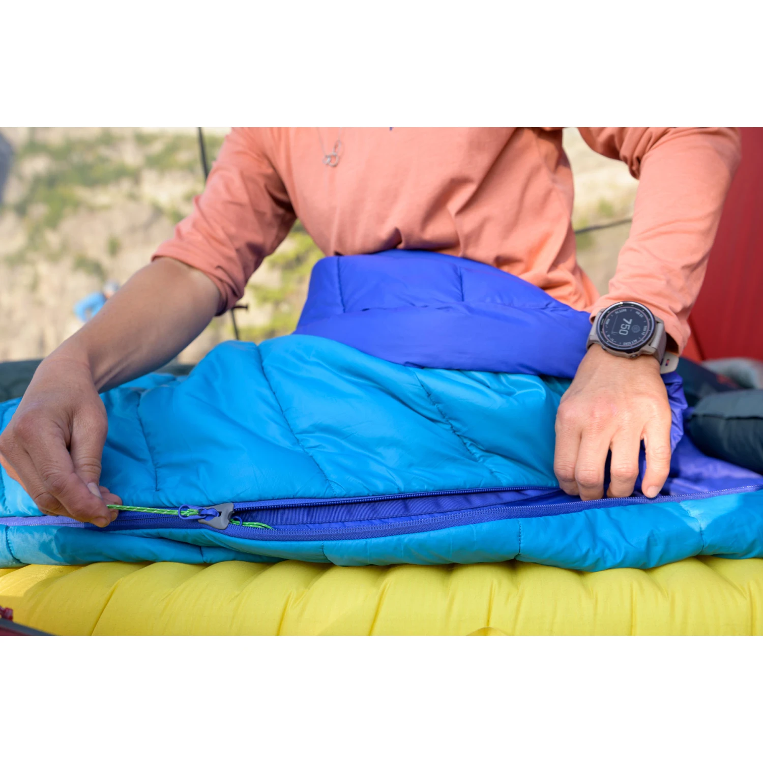 Therm-a-Rest SpaceCowboy 45F/7C - Regular - Schlafsack - Celestial 9 Therm-a-Rest SpaceCowboy 45F/7C - Regular - Schlafsack - Celestial – Bild 7