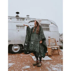 Therm-a-Rest Honcho Poncho Decke - Black Forest Print -Therm-A-Rest 2022 thermarest alwayslost morse 9461 1537735