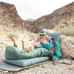 Therm-a-Rest Saros 32F/0C R Schlafsack - Stargazer -Therm-A-Rest 2022 thermarest desertcamping highsierras spence 0743 1539482