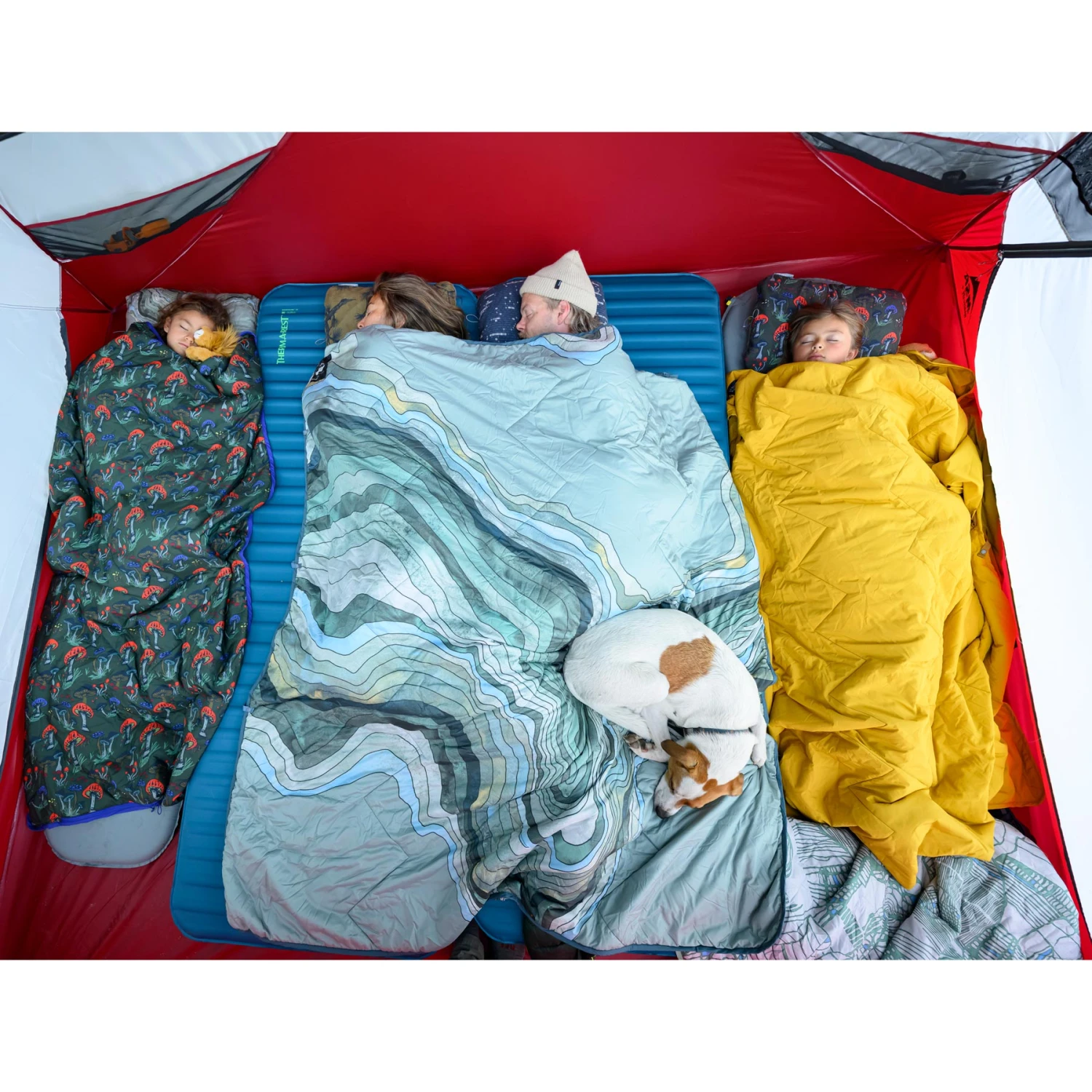 Therm-a-Rest Argo Decke - Sage Topo Wave 7 Therm-a-Rest Argo Decke - Sage Topo Wave – Bild 5