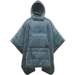 Therm-a-Rest Honcho Poncho Decke - Blue Woven Print