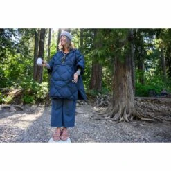 Therm-a-Rest Honcho Poncho Down Decke - Outer Space Blue -Therm-A-Rest therm a rest honcho poncho down 02 1404476