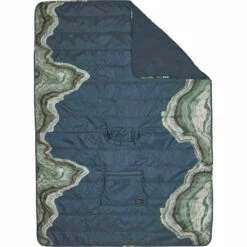 Therm-a-Rest Honcho Poncho Decke - Outer Space Topo Wave -Therm-A-Rest therm a rest honcho poncho outerspacetopowave 11622 02 1393432